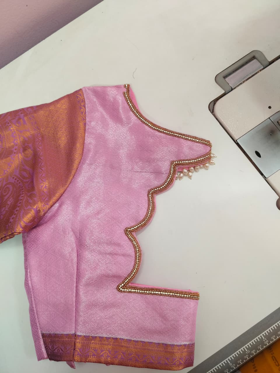 Glamorous Backless Blouse - Design 1