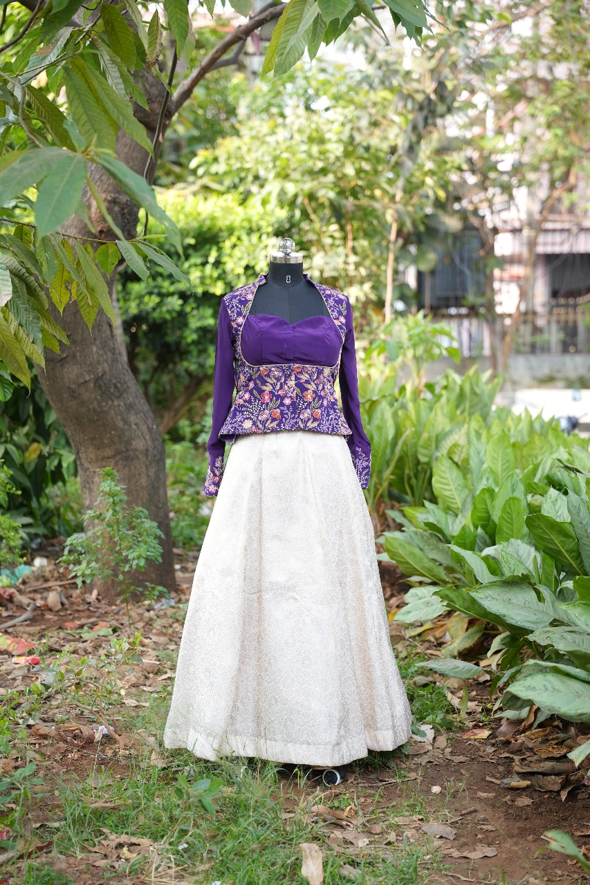 Royal Puff Sleeve Blouse - Design 3