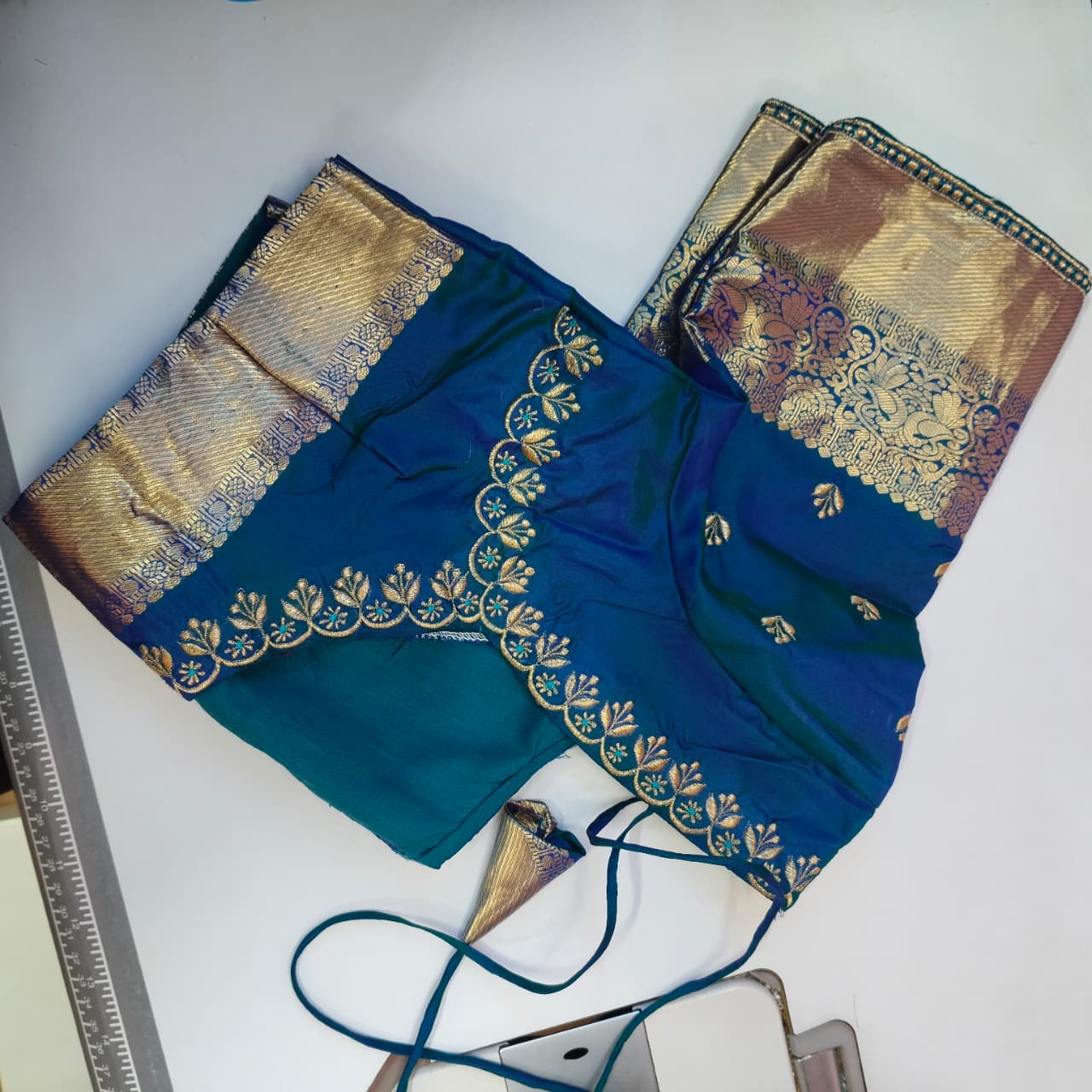 Classic Collar Neck Blouse - Design 1